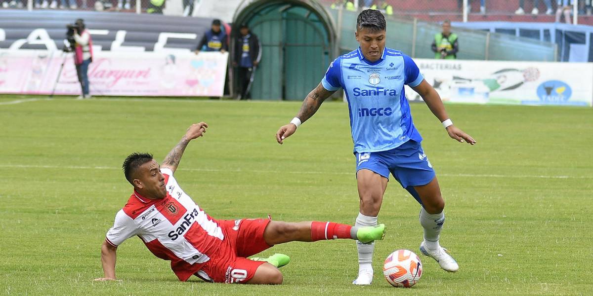 Técnico Universitario, con gol de Andrés Chicaiza, venció y le quitó el invicto a Macará en la LigaPro Ecuabet