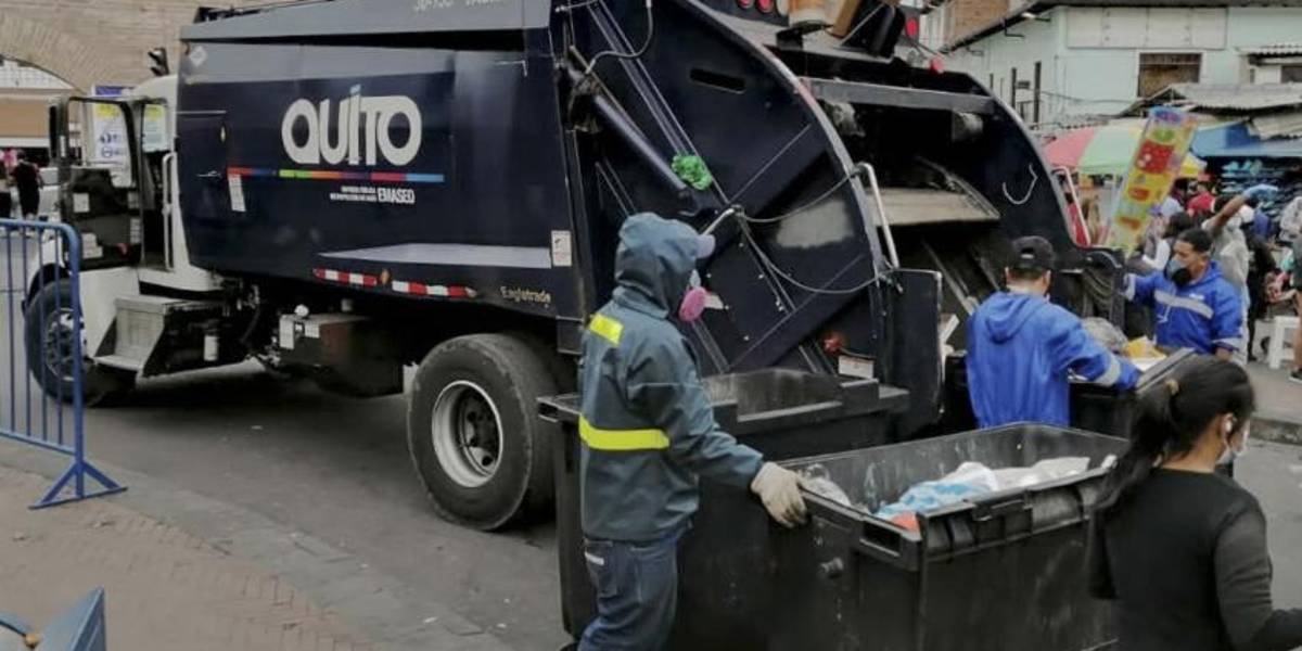 Paro nacional: problemas para la recolección de basura en el sur de Quito