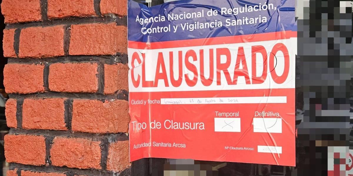 Los técnicos de Arcsa hallaron un ratón e insectos en un restaurante de Guayaquil y lo clausuraron