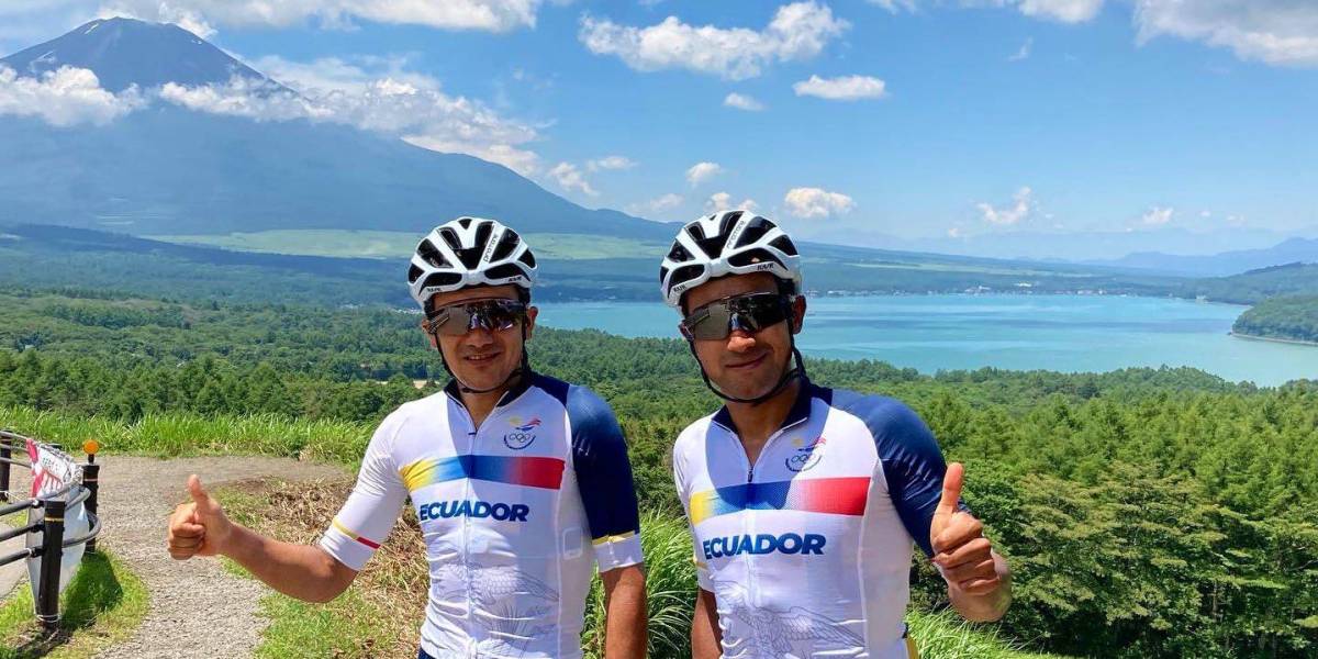 Carapaz y Narváez ya entrenaron en Japón pensando en Los Juegos Olímpicos