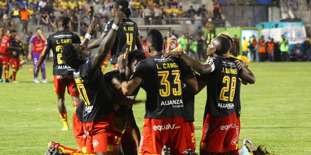 Liga Pro: Aucas está a un punto de jugar la final con Barcelona SC
