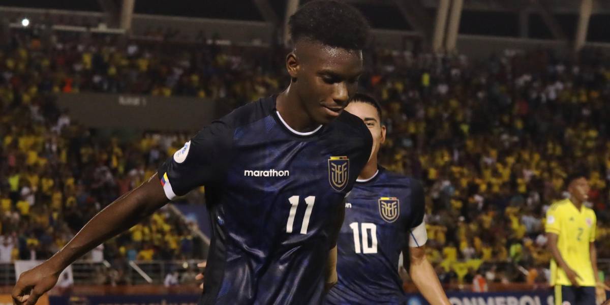 Clubes de Europa se interesan en Allen Obando, delantero de Ecuador sub-17