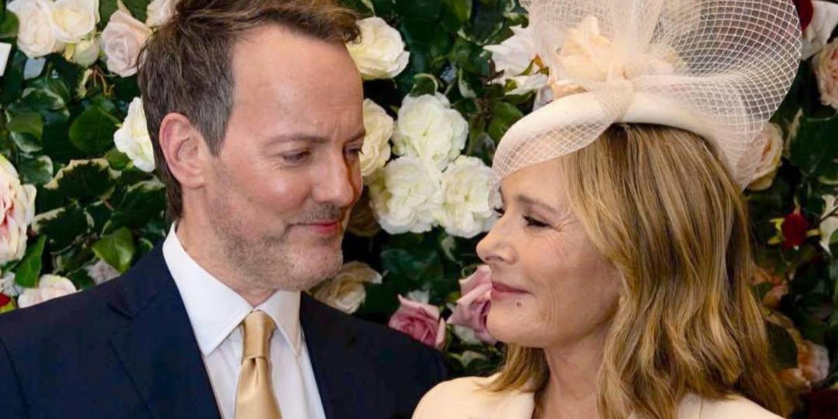Kim Cattrall, estrella de Sexo en la Ciudad, se casa por cuarta vez en una boda íntima en Londres