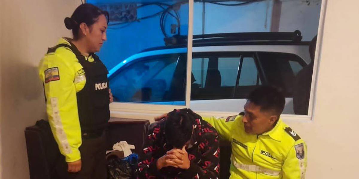 Alberto Gómez, policía secuestrado en Quito, fue localizado con vida luego de casi ocho días de cautiverio