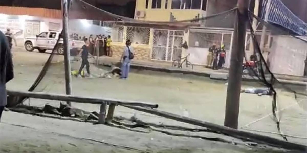 Al menos cuatro personas fueron asesinadas en un ataque armado en Montecristi, Manabí