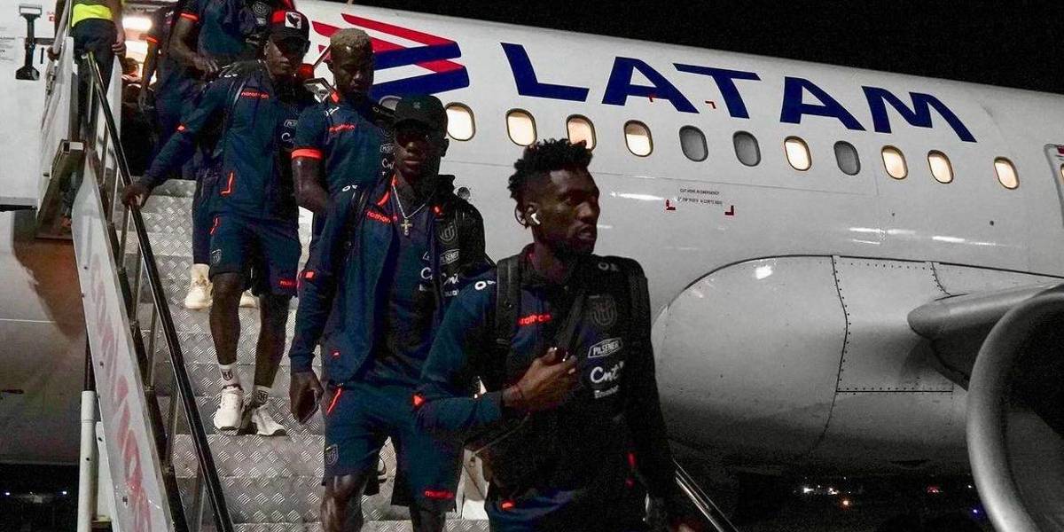 La Selección de Ecuador ya está en Venezuela para disputar su partido por Eliminatorias