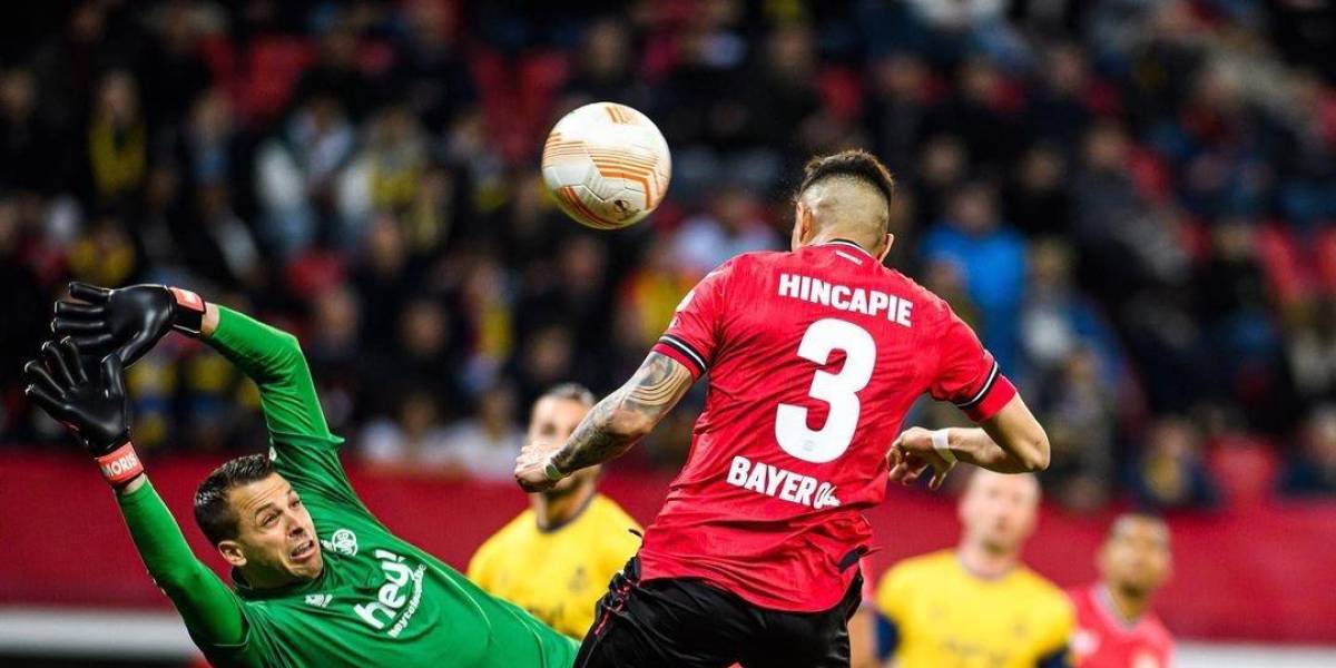 Europa League: Bayer Leverkusen con Hincapié en cancha empató ante St. Gilloise