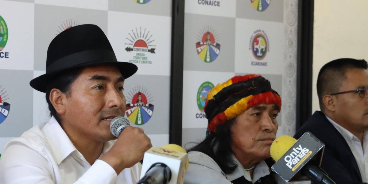 Leonidas Iza fue denunciado por presunto secuestro tras la retención de tres policías