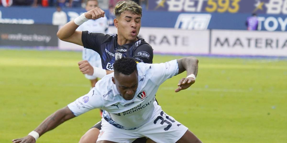 Independiente del Valle y Liga de Quito empataron sin goles por la final de ida de Liga Pro