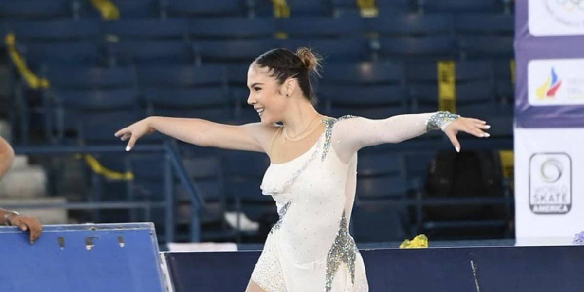 La patinadora Samia Álava buscará una medalla en los Juegos Bolivarianos