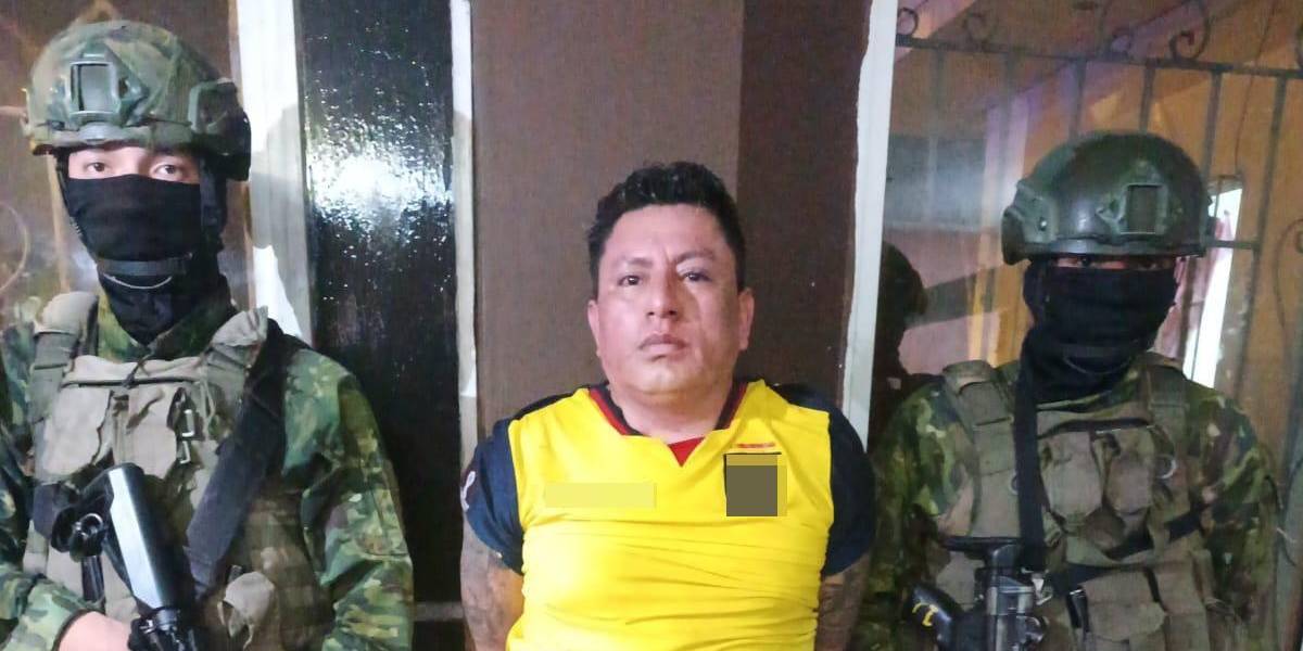 Otro cabecilla de Los Choneros es detenido en Arenillas, El Oro