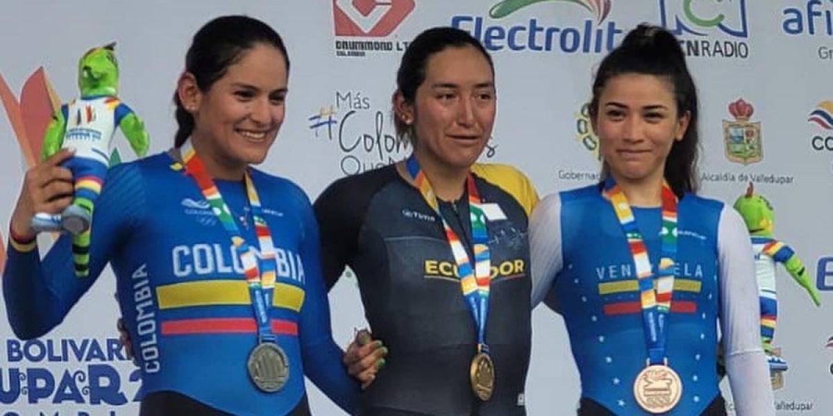 Myriam Núñez logra la primera medalla de oro para Ecuador en Juegos Bolivarianos