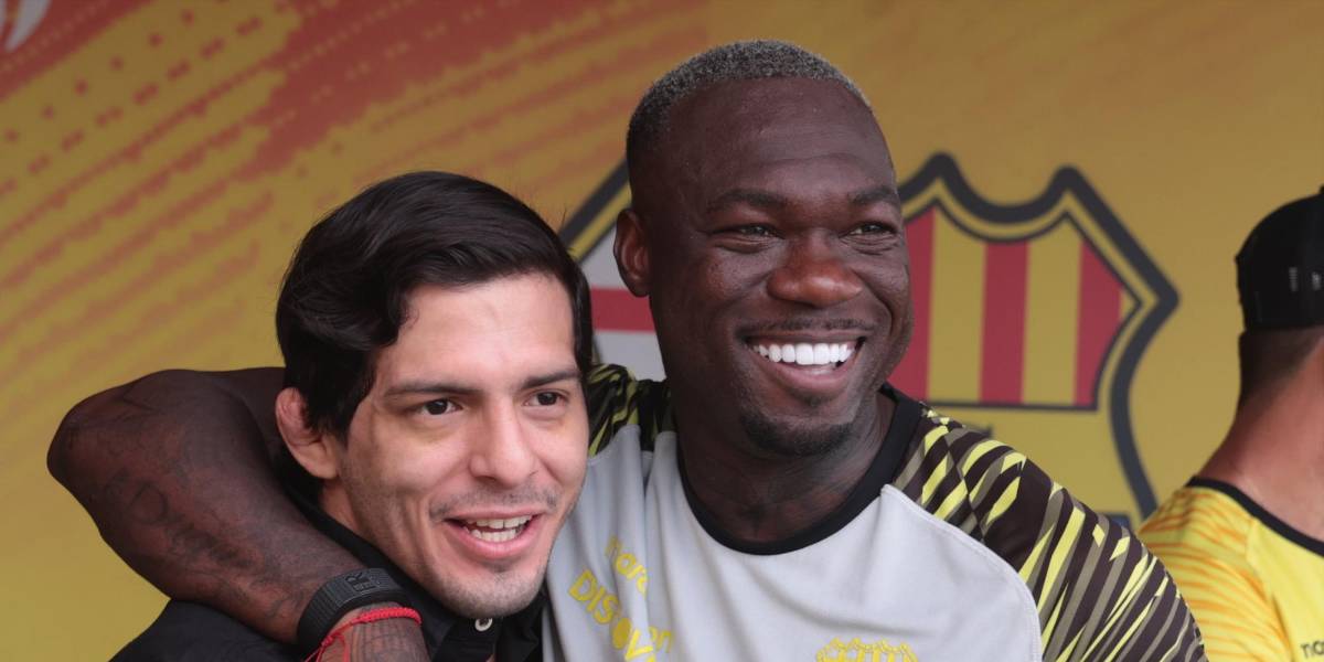 Barcelona SC recibió la visita de Adrián Luna Martinetti, tras conseguir su contrato en la UFC