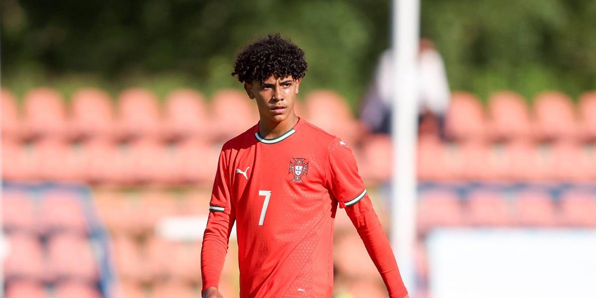 El hijo mayor de Cristiano Ronaldo debutó con la selección de Portugal sub 16