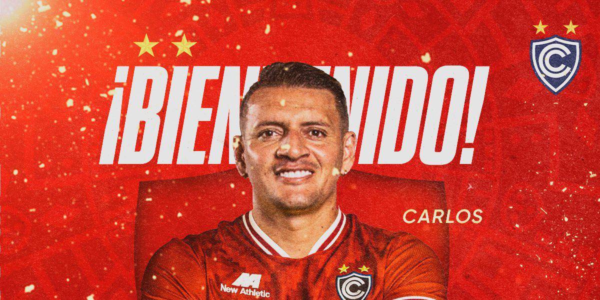 El ecuatoriano Carlos Garcés es el nuevo delantero del equipo peruano Cienciano
