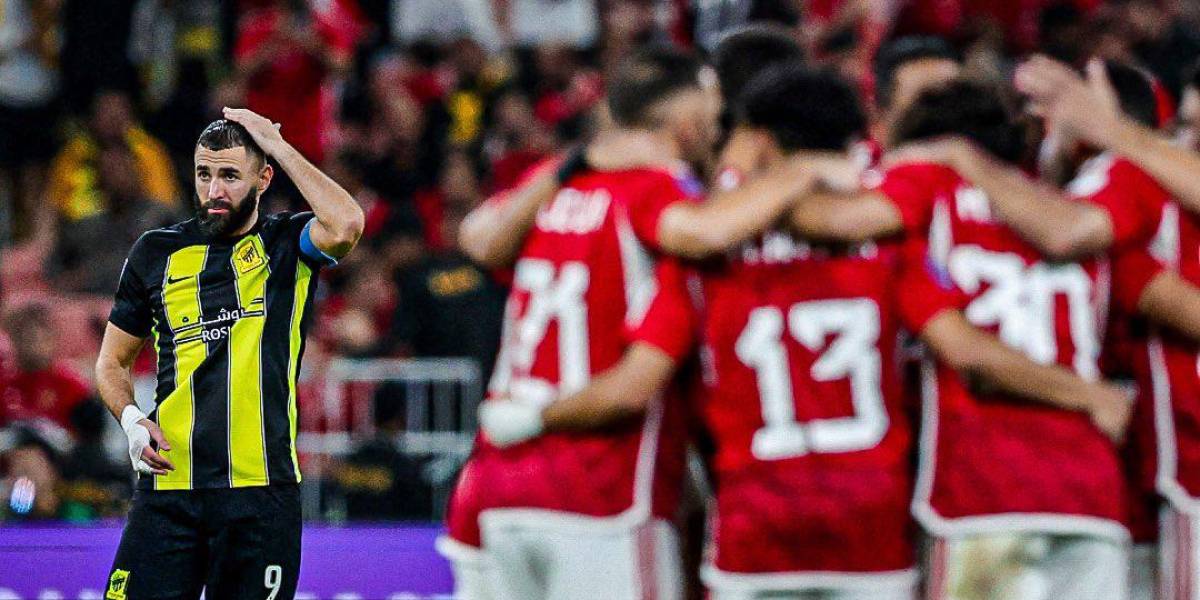Mundial de Clubes: El Al Ahly derrotó Al Ittihad de Benzema y jugará las semifinales contra Fluminense