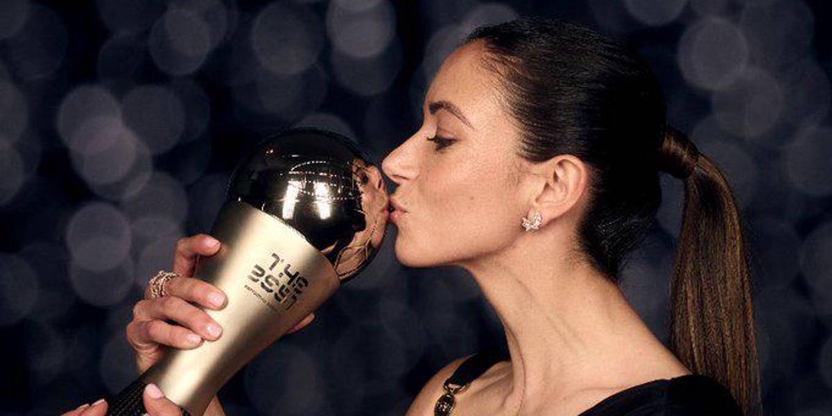 Aitana Bonmatí conquista el The Best como mejor jugadora de 2023