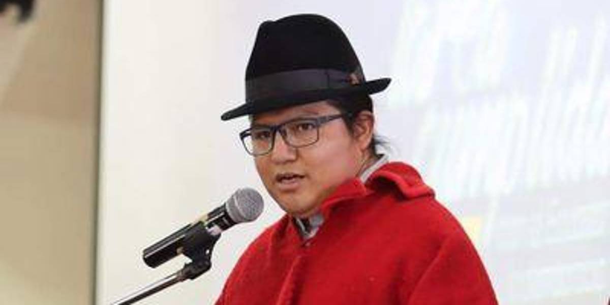 Apawki Castro, coordinador de Pachakutik en Cotopaxi: Noboa no representa los verdaderos intereses de nuestra ciudadanía y de esta provincia