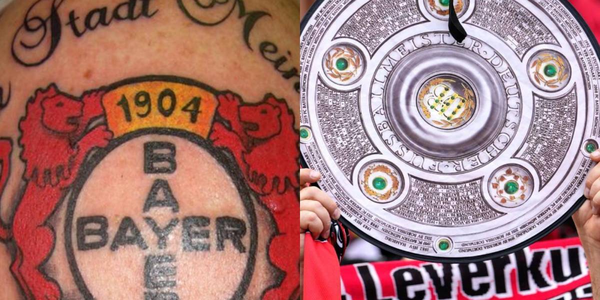 El Bayer Leverkusen de Piero Hincapié regala tatuajes a su hinchada