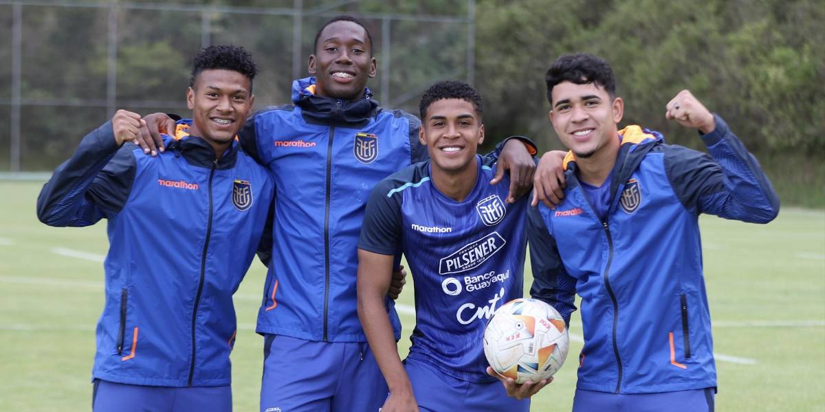 Esta es la posible alineación de Ecuador para enfrentar a Bolivia en el Sudamericano Sub 20