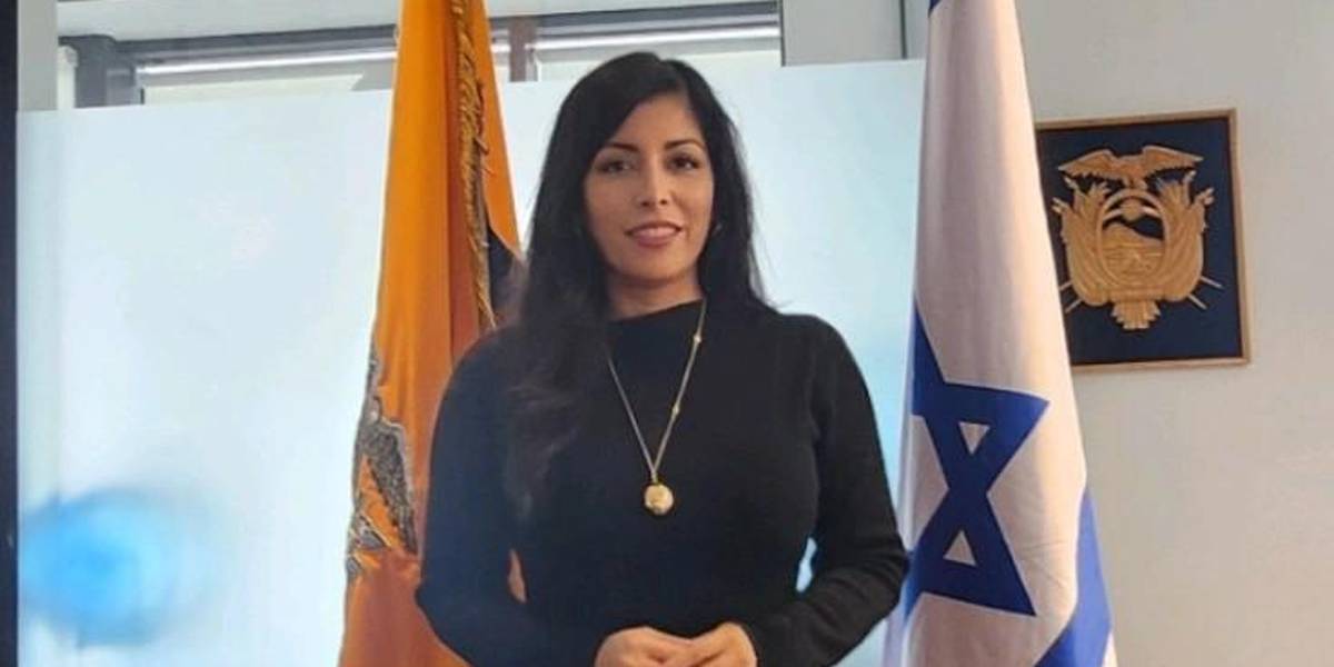 El presidente Noboa nombró a María Cristina Cevallos como embajadora de Ecuador en Israel