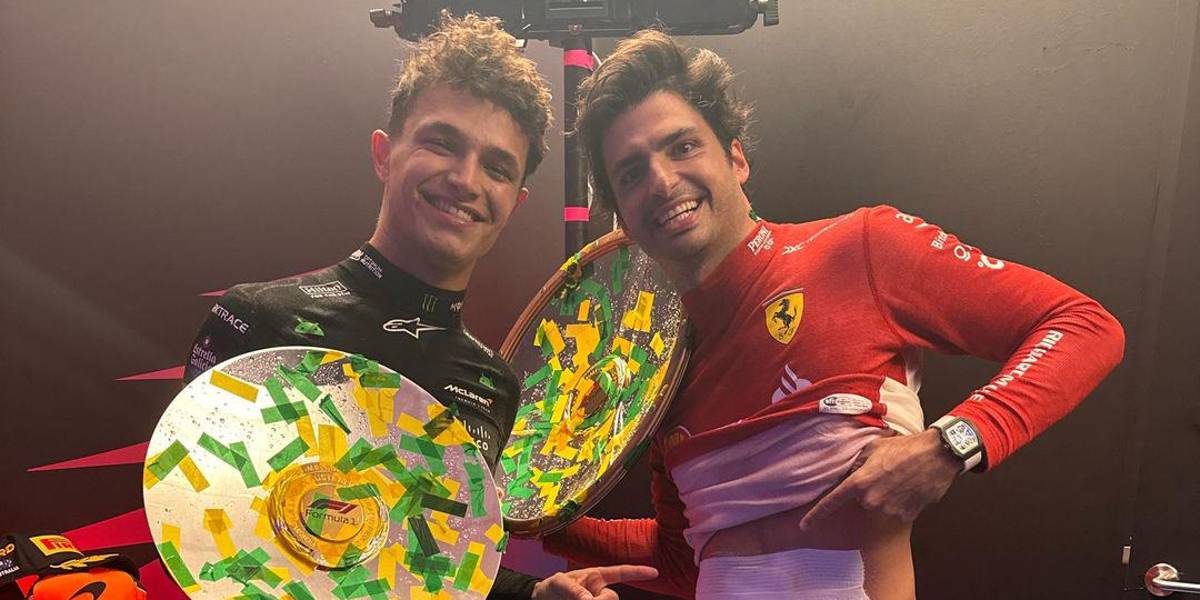 El piloto español de F1, Carlos Sainz, compartió fotografías sobre su operación