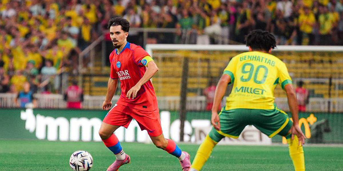 PSG, sin Willian Pacho, venció al Nantes en su debut de la Ligue 1