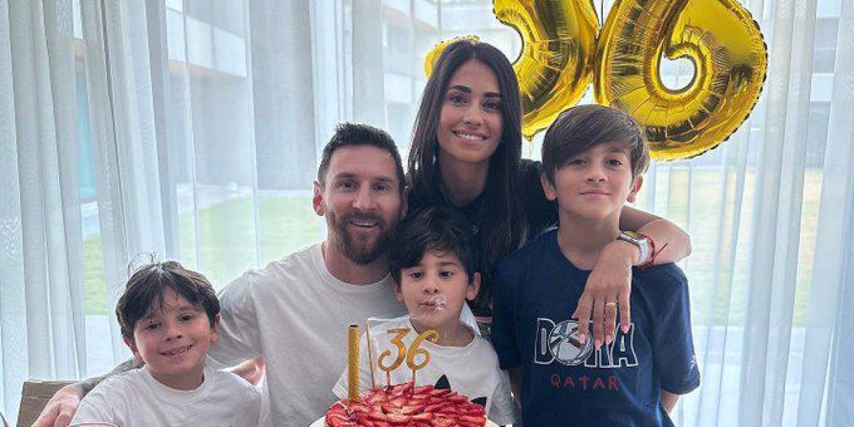 Lionel Messi agradeció el gestó que recibió de su ciudad natal por su cumpleaños