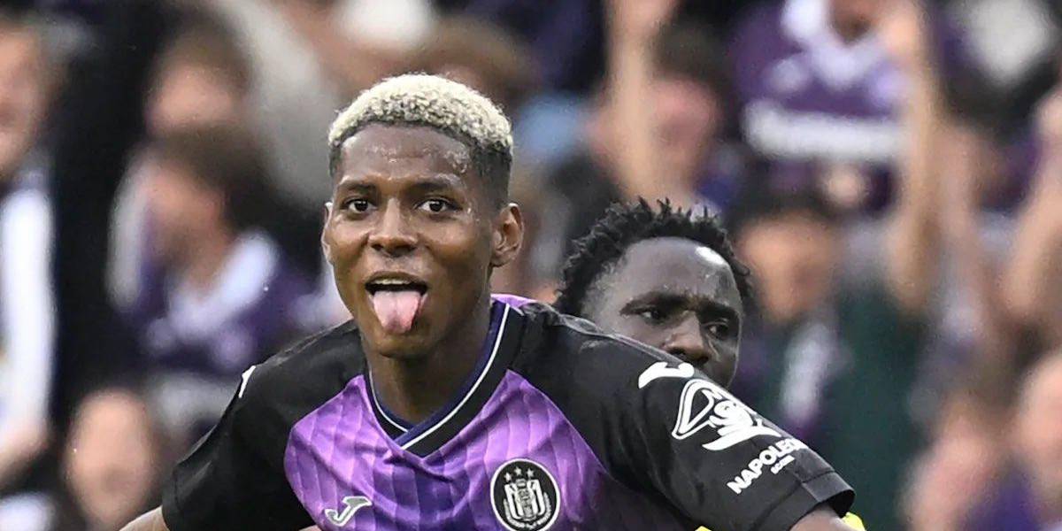 Anderlecht pide USD 20 millones para vender a Nilson Angulo al Sporting de Lisboa