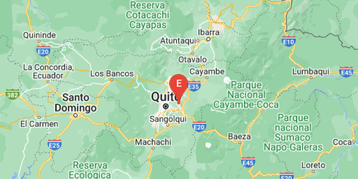 Temblor de 3,6 en Quito, la noche de este 5 de mayo