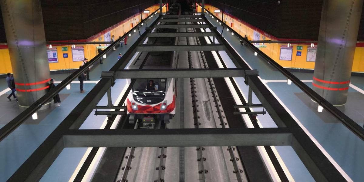 La estación Quitumbe del Metro de Quito reanuda su funcionamiento tras un incidente operacional