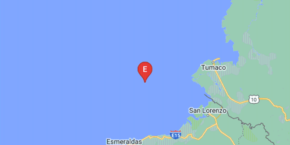 Dos sismos se registraron cerca de Esmeraldas
