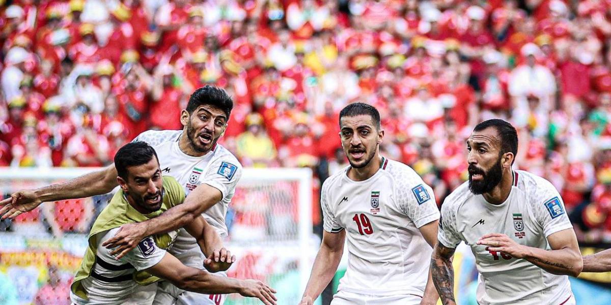 Qatar 2022: Irán consigue un agónico triunfo y se mete en pelea en el grupo B