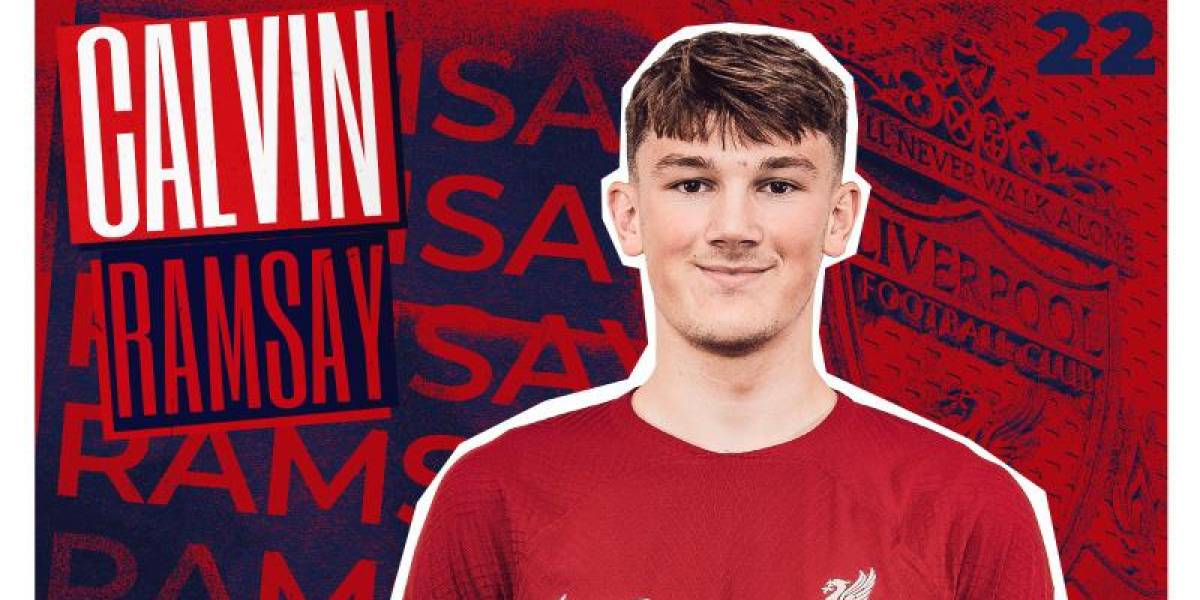 Calvin Ramsay es el nuevo jugador del Liverpool de Inglaterra