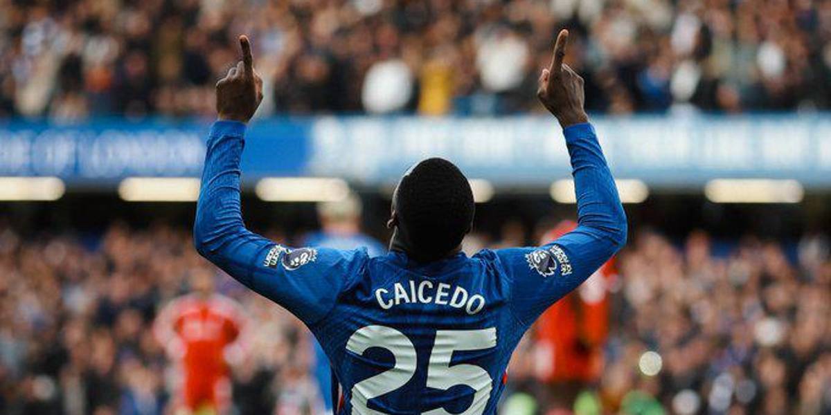 ¡Moisés Caicedo brilla en la Premier League! Fue incluido en el 11 ideal y nominado a mejor jugador de la fecha siete