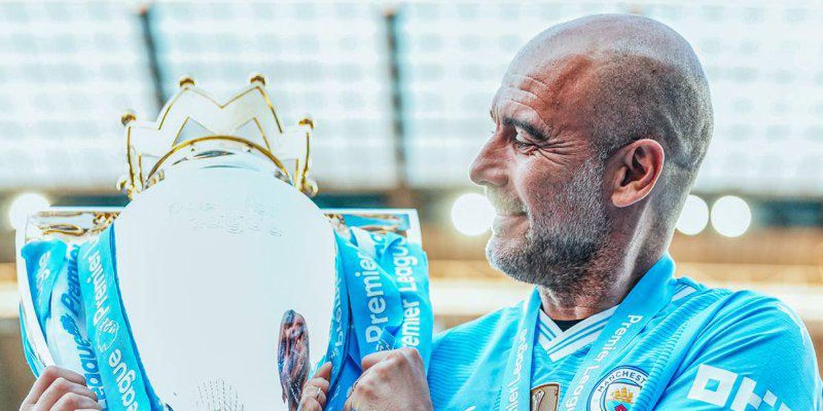 Pep Guardiola, elegido mejor entrenador de la Premier League