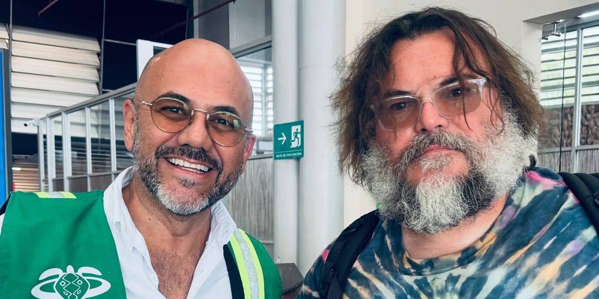 Jack Black visita las Islas Galápagos y enciende la emoción en redes sociales