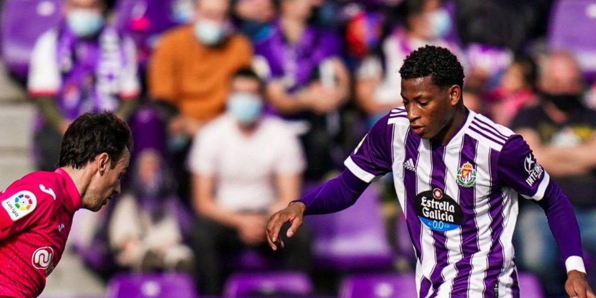 Asistencia de Gonzalo Plata en la victoria del Valladolid ante Mirandés