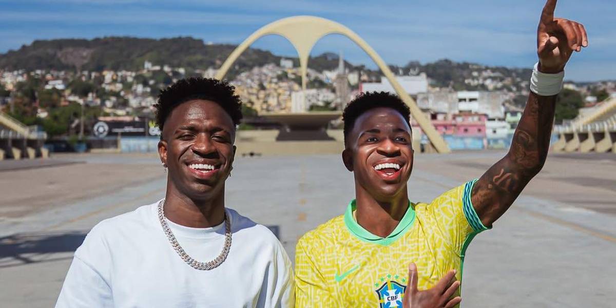Vinícius Júnior es inmortalizado con una estatua de cera en Río de Janeiro