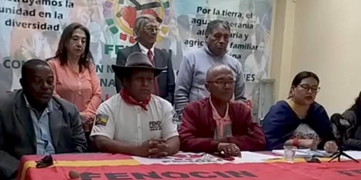 La Fenocin se suma al paro de la Conaie por la eliminación del subsidio al diésel