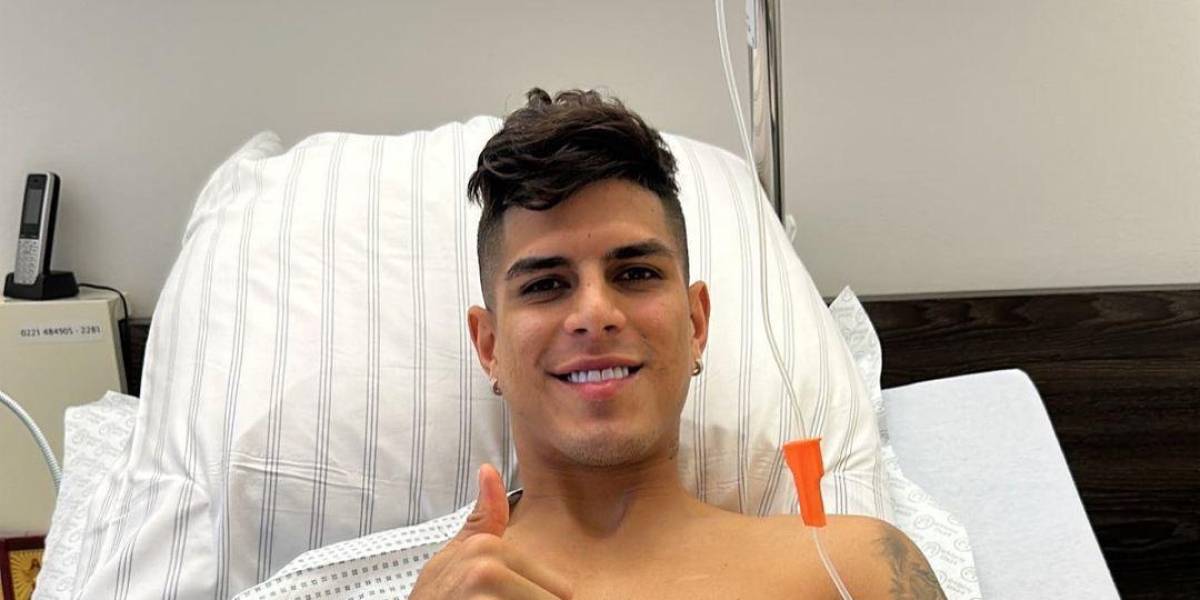 Piero Hincapié tras su cirugía: “Volveré más fuerte, agradezco sus buenas vibras