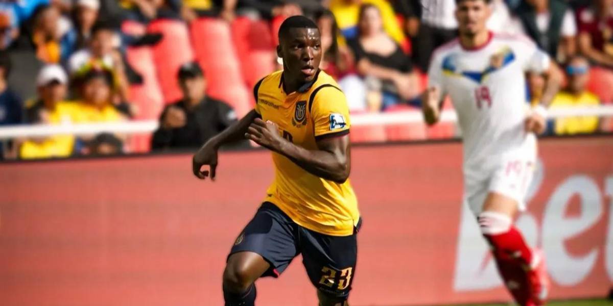Moisés Caicedo, después de quedar campeón con el Chelsea, llegó al país y se suma a la selección de Ecuador