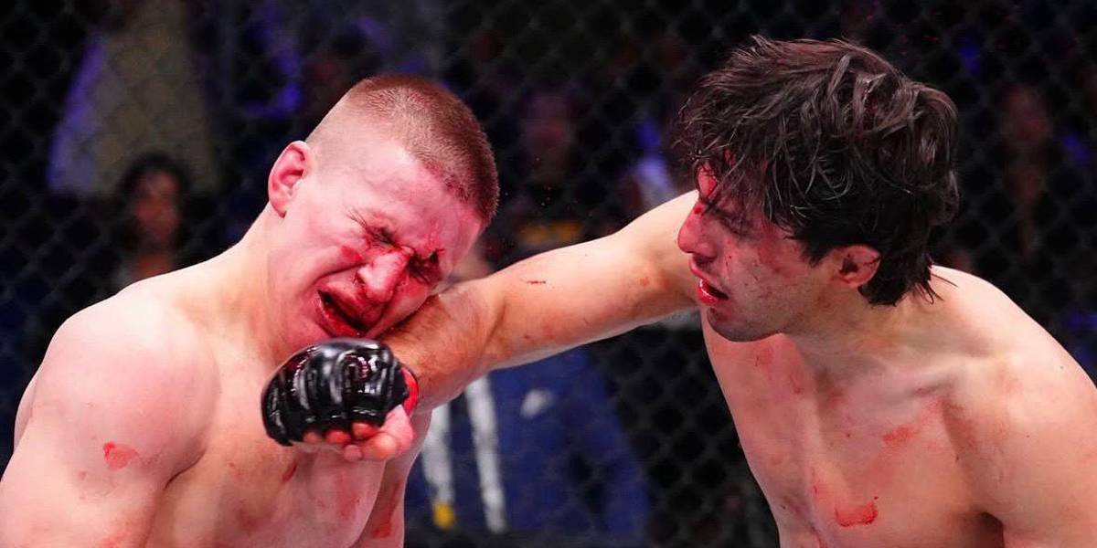 El ecuatoriano Adrián Luna Martinetti venció a Mark Vologdin y consiguió su contrato en la UFC