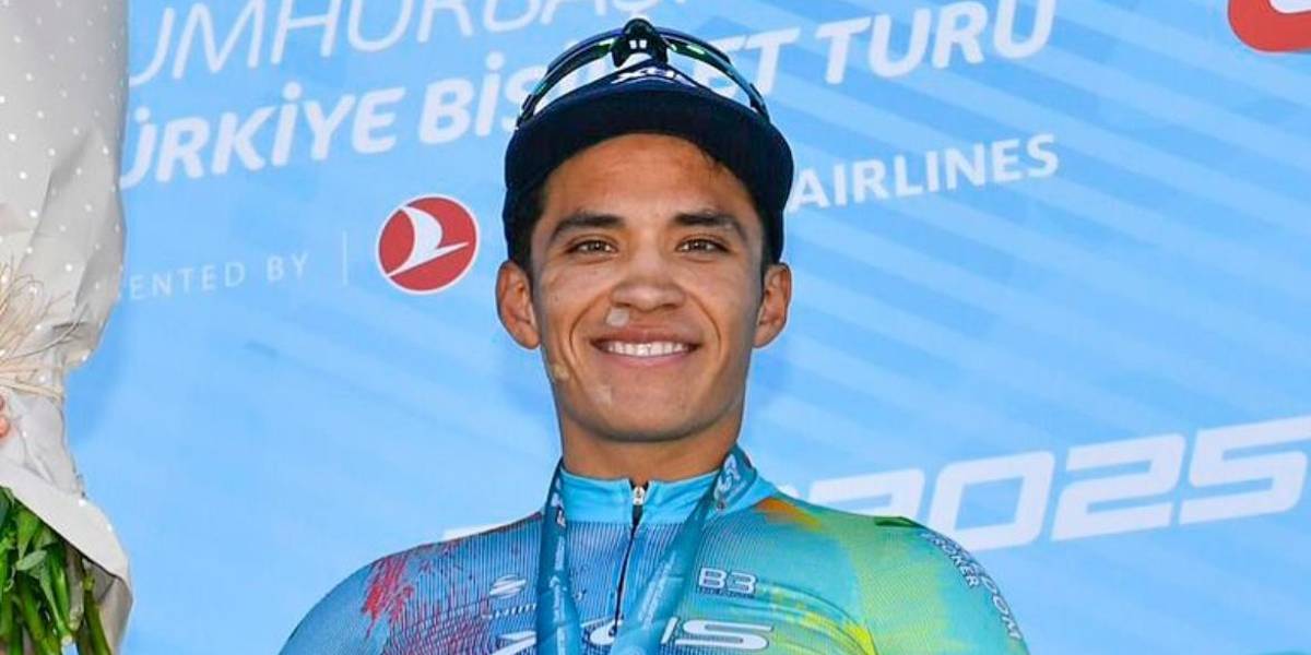 Martín López quedó segundo en la clasificación general de la Vuelta Turquía