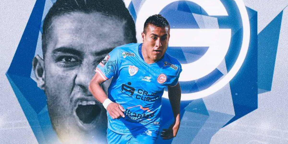 Andrés Chicaiza es el nuevo jugador del Deportivo Garcilaso y tendrá de DT a Jorge Célico