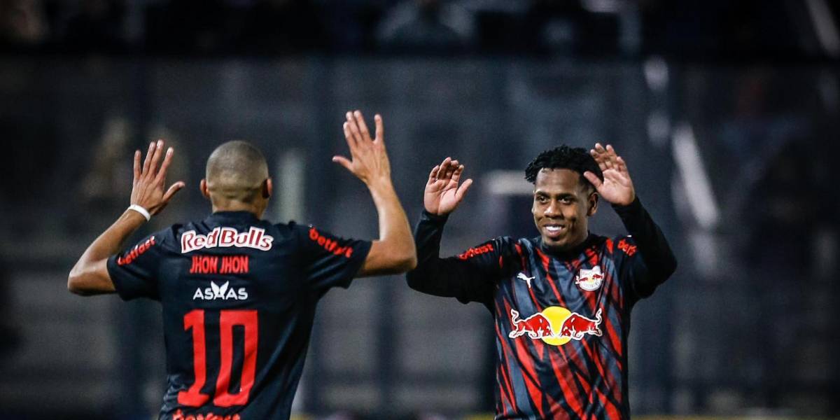 (VIDEO) José Hurtado anotó su primer gol en la Liga de Brasil con el Red Bull Bragantino