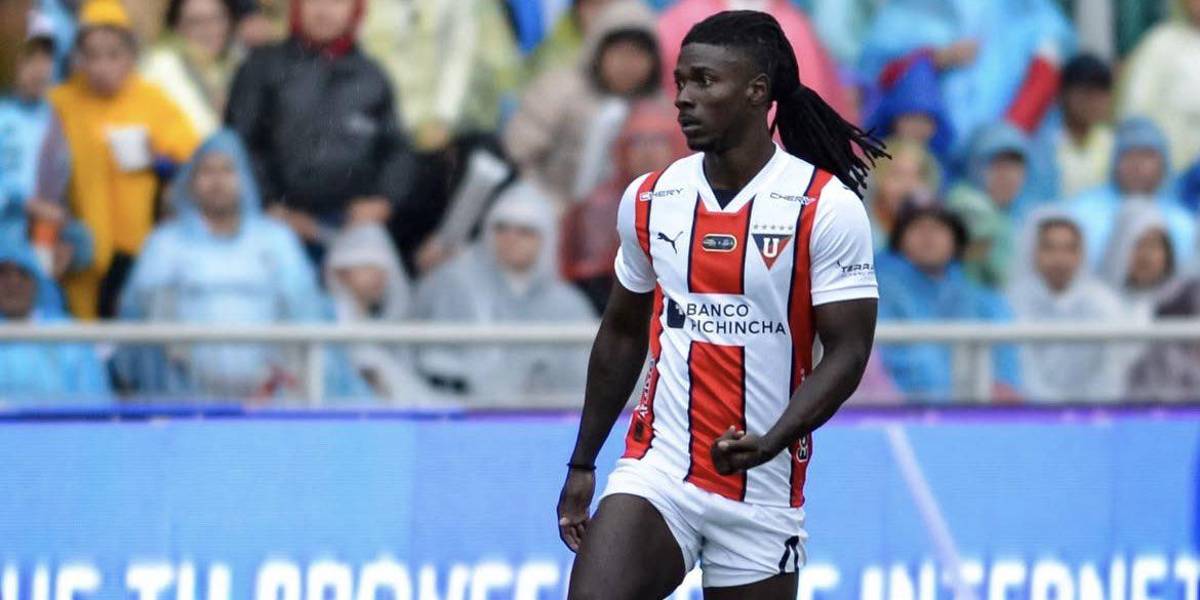 Ricardo Adé: Estoy concentrado en Liga de Quito y en la final. Tengo contrato con el club