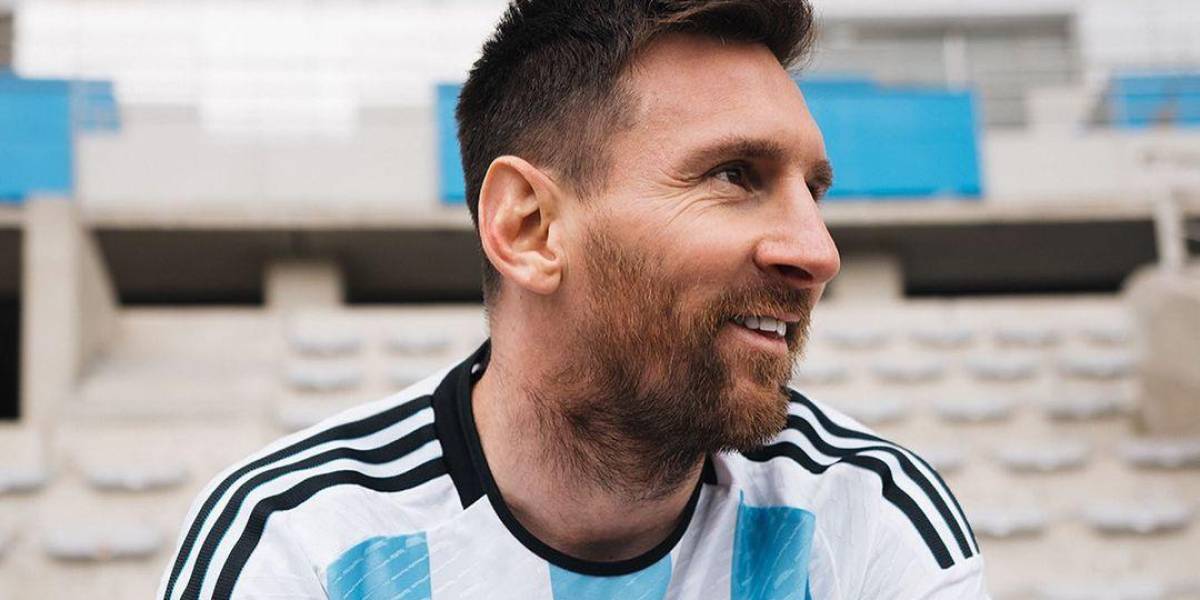 Argentina tiene lista su camiseta para el Mundial 2022