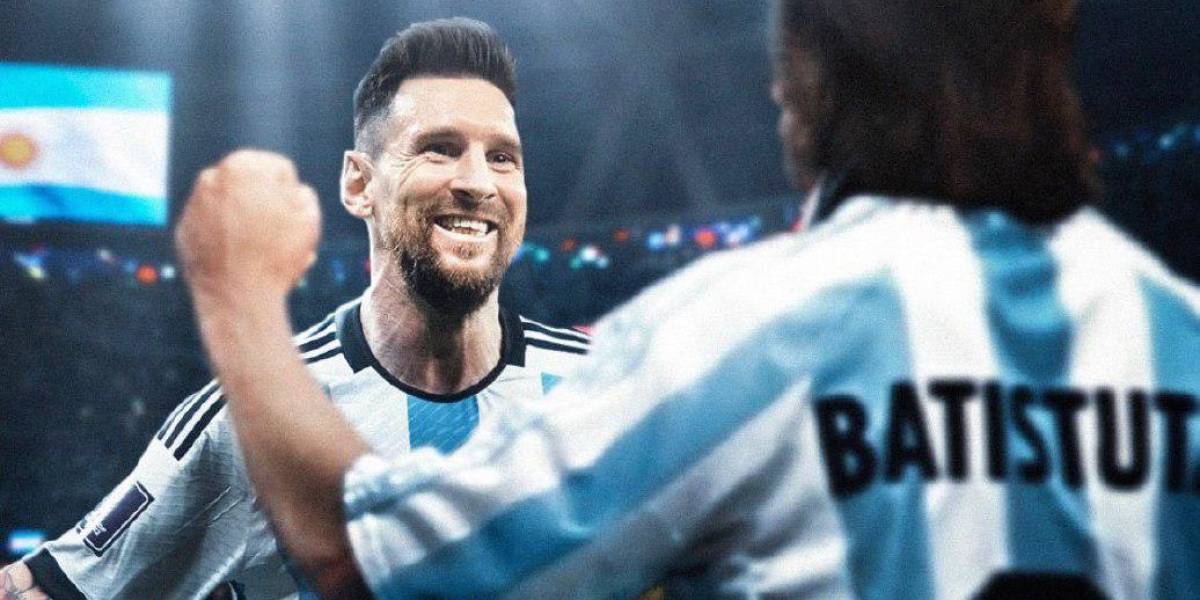 Messi supera a Batistuta como el máximo goleador argentino en los Mundiales