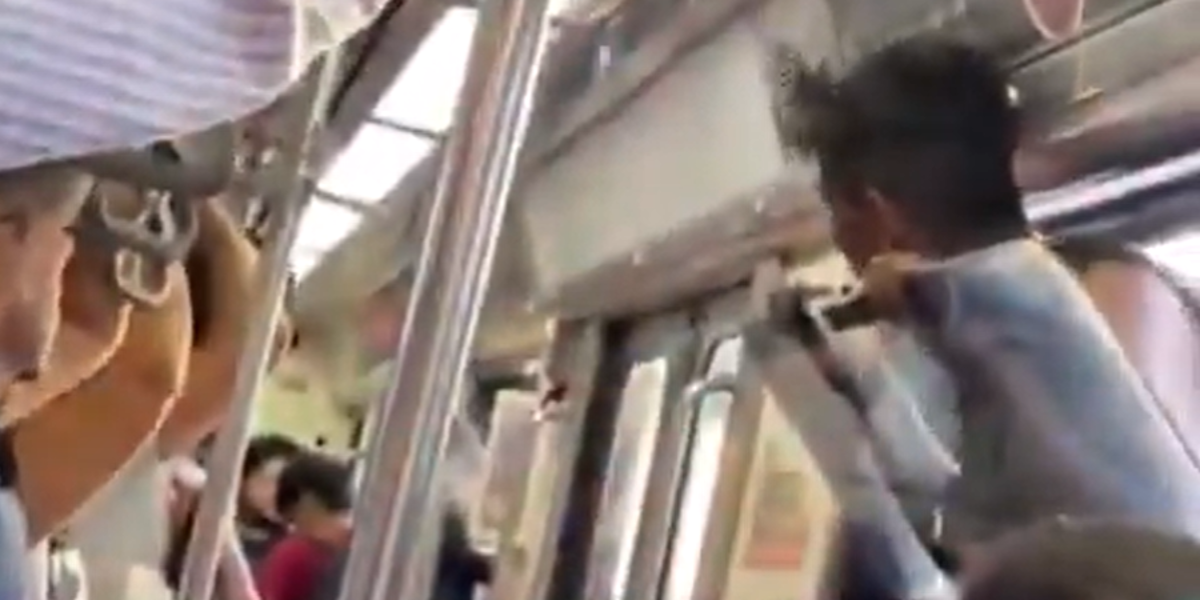 México | Un hombre murió aplastado por viajar colgado en un tren de Guadalajara